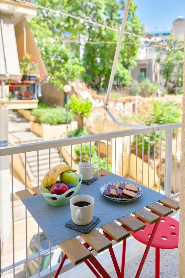 אתונה Venias Two-Bedroom Apartment Kallimarmaro And Zappeio Area מראה חיצוני תמונה