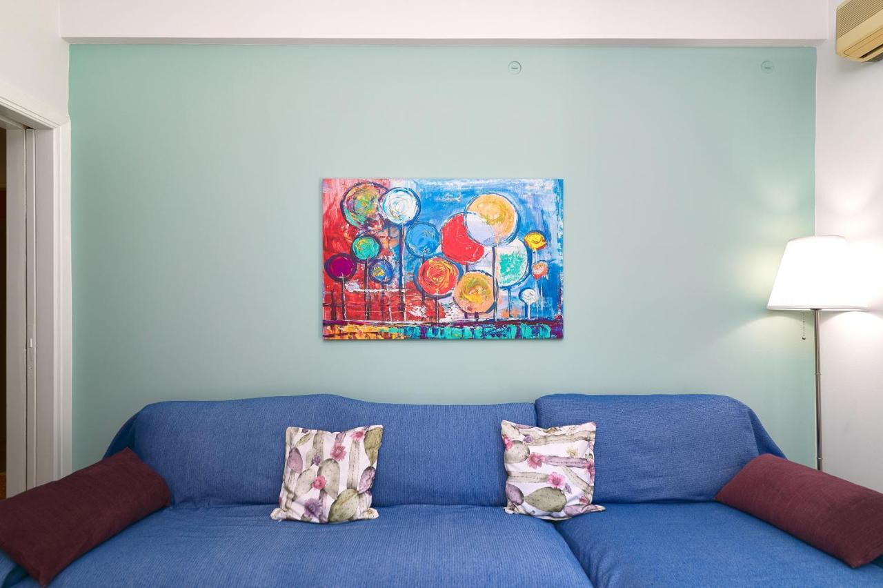 אתונה Venias Two-Bedroom Apartment Kallimarmaro And Zappeio Area מראה חיצוני תמונה